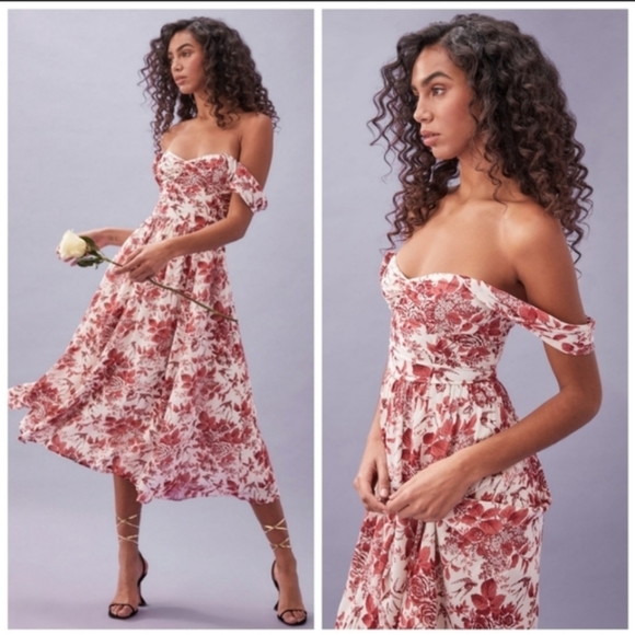 Reformation Violeta Dress Toile De Jouy - Picture 11 of 11